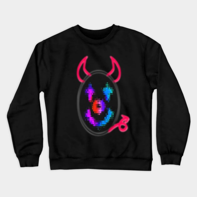 clown Crewneck Sweatshirt by Eddga